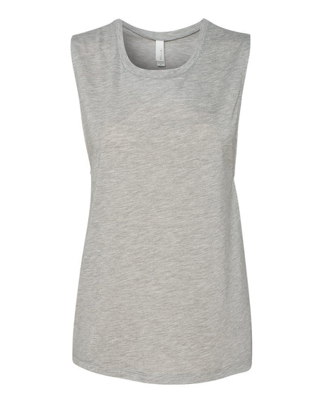 BELLA + CANVAS® Women's Flowy Scoop Muscle Tank - 8803