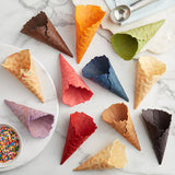 The Konery Birthday Cake Waffle Cones - 144/Case