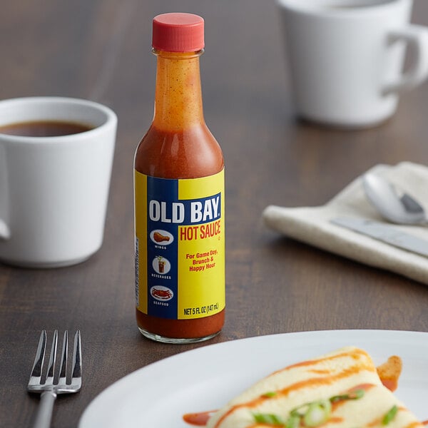 Old Bay® 5 fl. oz. Hot Sauce - 12/Case