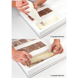 Silikomart Silicone Log (Buche) Freezing and Baking Mold, 220x60mm x 50mm High