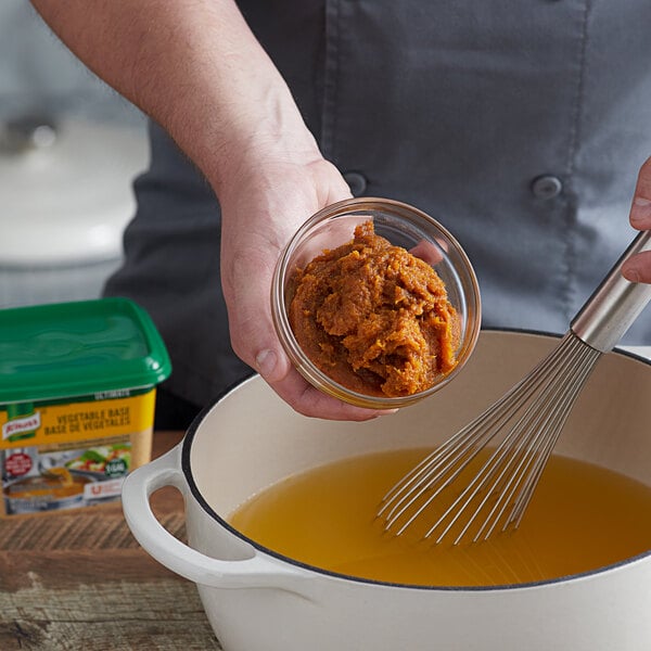 Knorr 1 lb. Ultimate Vegetable Bouillon Base - 6/Case
