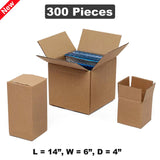 Heavy Duty 14" x 6" x 4" Shipping Boxes for Large Items