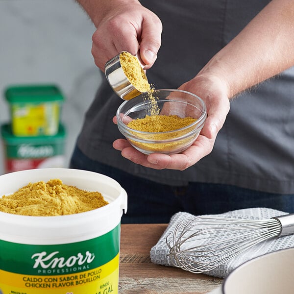 Knorr 4.4 lb. Caldo de Pollo / Chicken Bouillon Base - 4/Case
