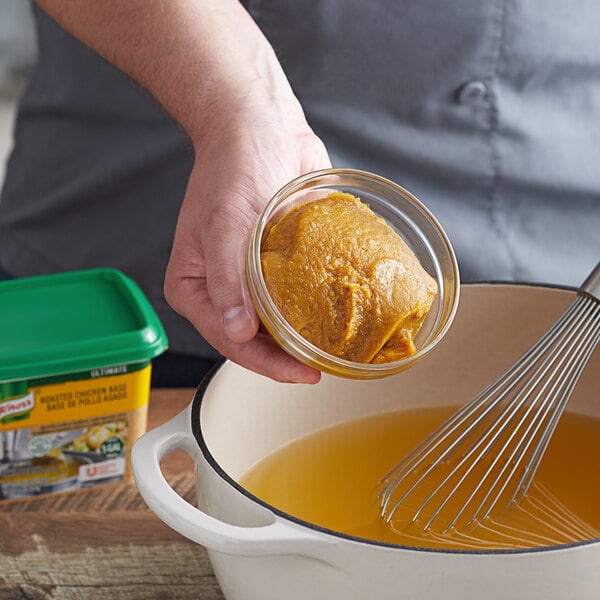 Knorr 1 lb. Ultimate Chicken Bouillon Base - 6/Case