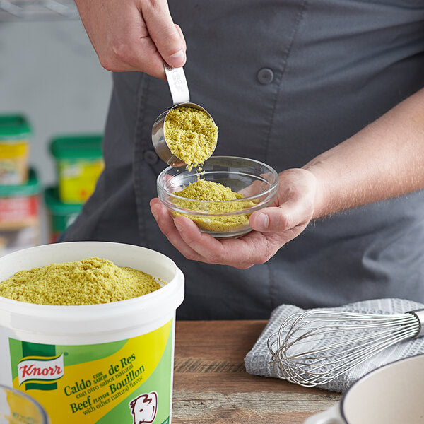 Knorr 4.4 lb. Caldo de Res / Beef Bouillon Base - 4/Case