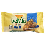 Nabisco belVita 4-Count (1.76 oz.) Blueberry Breakfast Biscuit Snack Pack - 64/Case