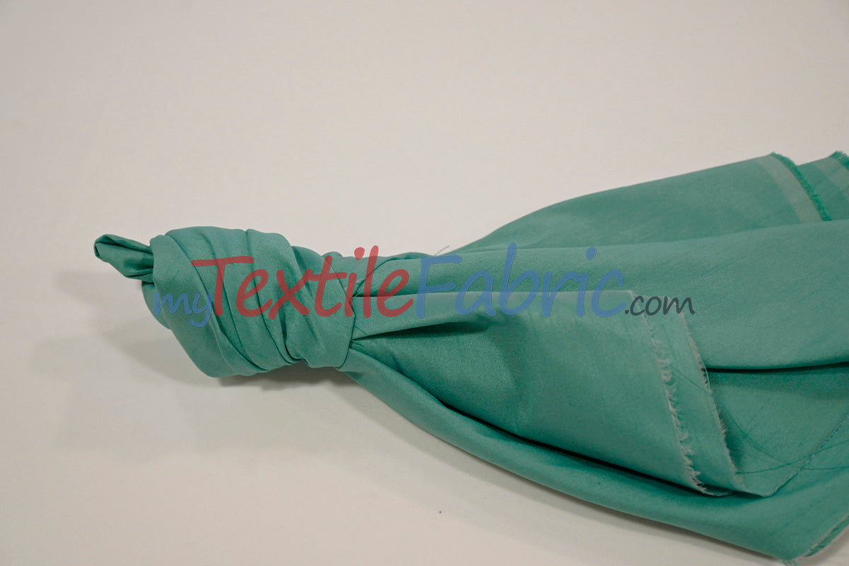 Faux Silk Polyester Dupioni Fabric - Solid Texture, 54" Width, Multiple Colors (Yards, Bolts, Sample Swatch)