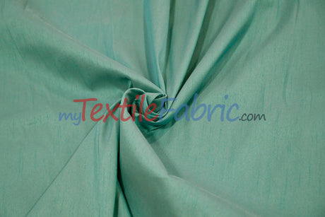 Faux Silk Polyester Dupioni Fabric - Solid Texture, 54" Width, Multiple Colors (Yards, Bolts, Sample Swatch)