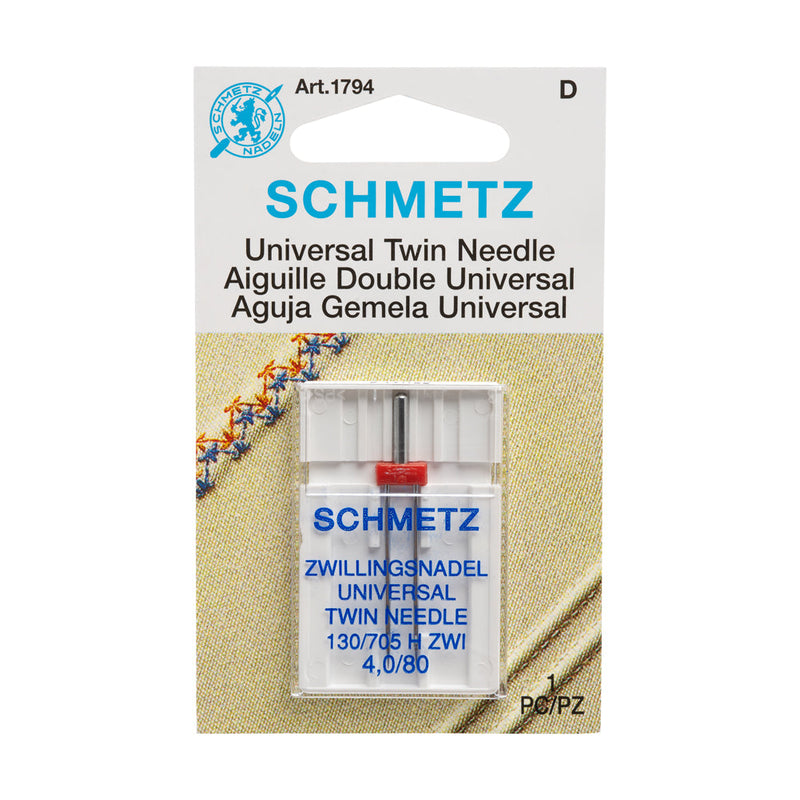 Schmetz Universal Twin Machine Needle - 4.0/80 - 1 ct