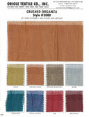Crushed Organza Metallic Fabric - Bronze Burgundy, 40% Nylon 60% Metallic, 54" Width (1 Yard)