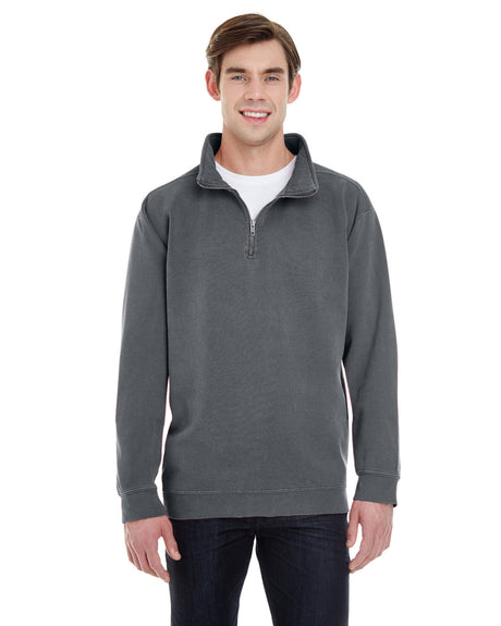 Comfort Colors® Stylish Quarter Zip Sweatshirt