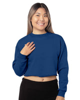 Bayside ® Ladies USA Made Cropped Crewneck Sweatshirt