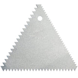 Ateco Aluminum Decorating and Icing Comb, 4 1/4" x 4 1/4