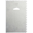 Ateco Aluminum Decorating and Icing Comb, 6" x 4"