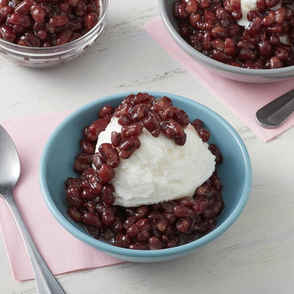 Bossen #10 Can Sweet Red Bean Topping - 6/Case