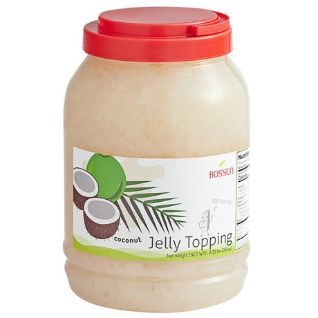 Bossen Coconut Jelly Topping 8.38 lb. - 4/Case