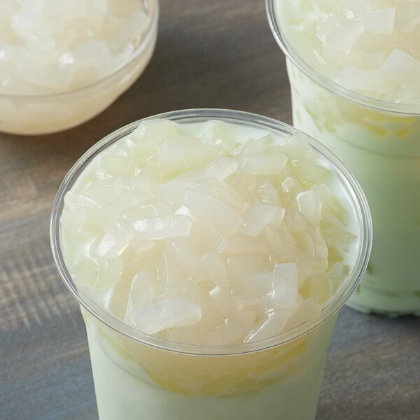 Bossen Coconut Jelly Topping 8.38 lb. - 4/Case