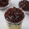 Bossen Coffee Jelly Topping 7.28 lb. - 4/Case