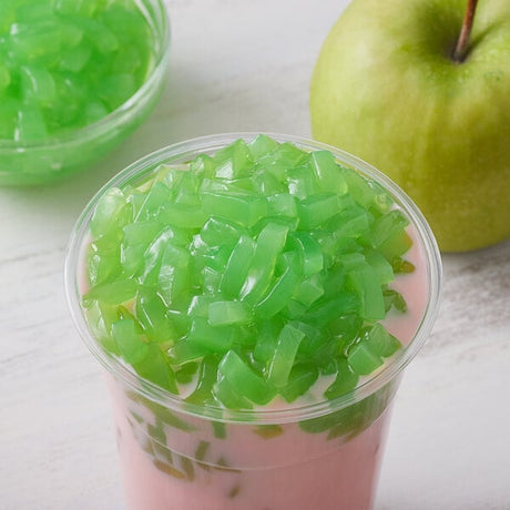 Bossen Green Apple Jelly Topping 8.38 lb. - 4/Case