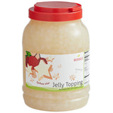 Bossen Lychee Star-Shaped Jelly Topping 8.38 lb. - 4/Case