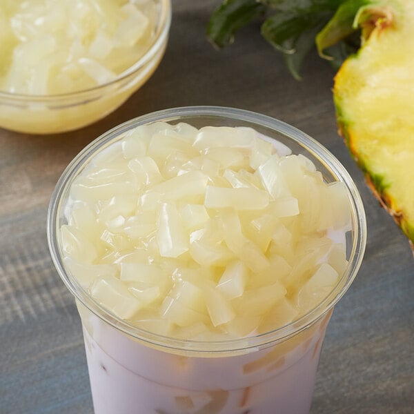 Bossen Pineapple Jelly Topping 8.38 lb. - 4/Case
