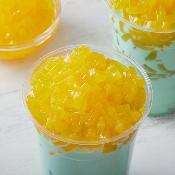 Bossen Passion Fruit Jelly Topping 8.38 lb. - 4/Case