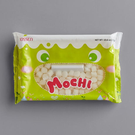 Bossen Original Mini Mochi Rice Cakes 10.6 oz. - 24/Case