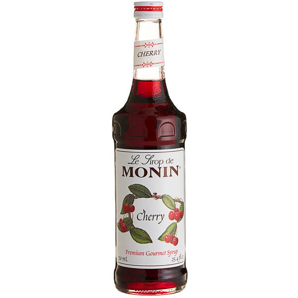 Monin Premium Cherry Flavoring / Fruit Syrup 750 mL