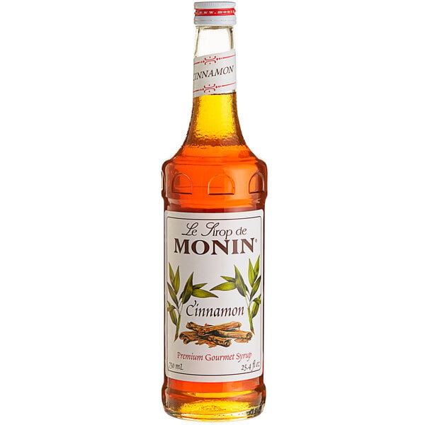 Monin Premium Cinnamon Flavoring Syrup 750 mL