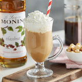 Monin Premium Hazelnut Flavoring Syrup - 750 mL