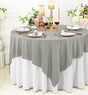 Square Scuba Table Overlay 72x72 Silver