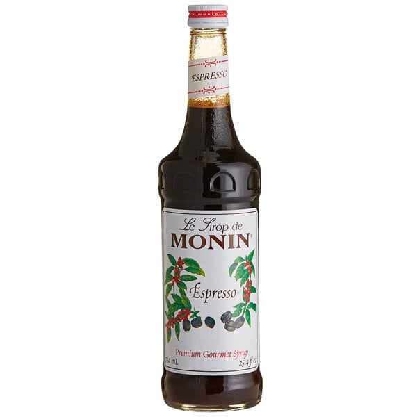 Monin Premium Espresso Flavoring Syrup 750 mL