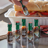 TABASCO® .125 fl. oz. Chipotle Hot Sauce Mini Bottles - 144/Case