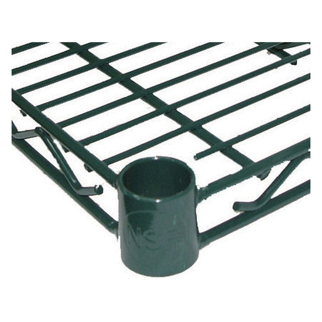 14" x 60" NSF Green Epoxy Wire Shelf