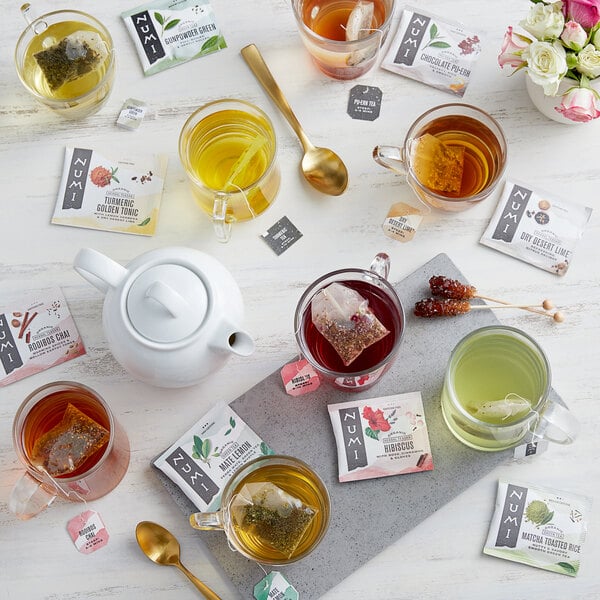 Numi Organic Emperor's Pu-Erh Tea Bags - 100/Case