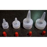 Tops with Caps, for SQ Squeeze Bottles, 16oz