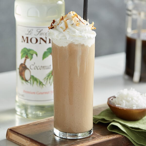Monin Premium Coconut Flavoring Syrup - 750 mL