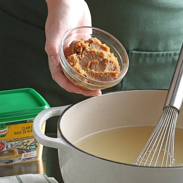 Knorr 1 lb. Ultimate Clam Bouillon Base - 6/Case