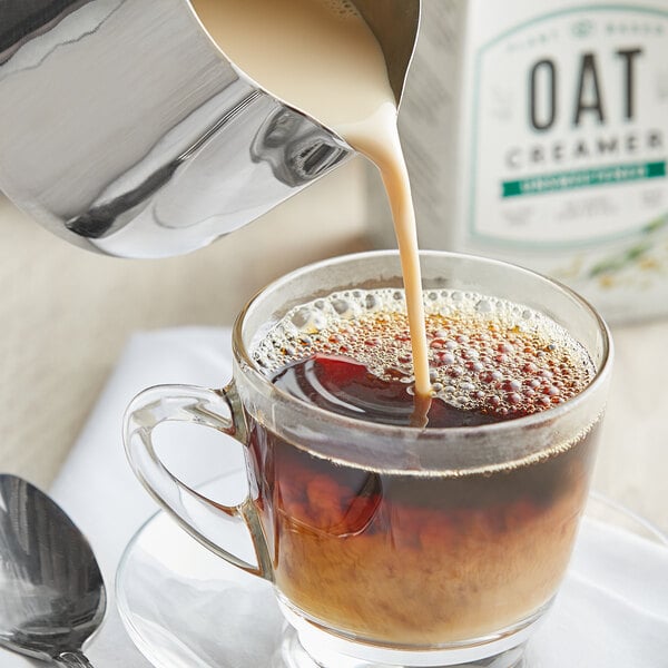Elmhurst 16 fl. oz. Unsweetened Oat Creamer - 6/Case