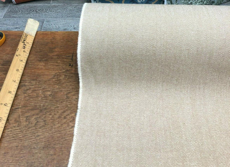Heather Grain Preshrunk Cotton Chenille Fabric - Grain, 54" Width (1 Yard)
