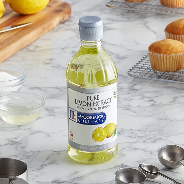 McCormick Culinary 16 fl. oz. Pure Lemon Extract