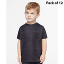 RADYAN® Toddler Fine Jersey Tee, Soft Cotton Short Sleeve T-Shirt - 3321