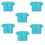 RADYAN® Toddler Fine Jersey Crew Neck Short Sleeve Tee - 3321