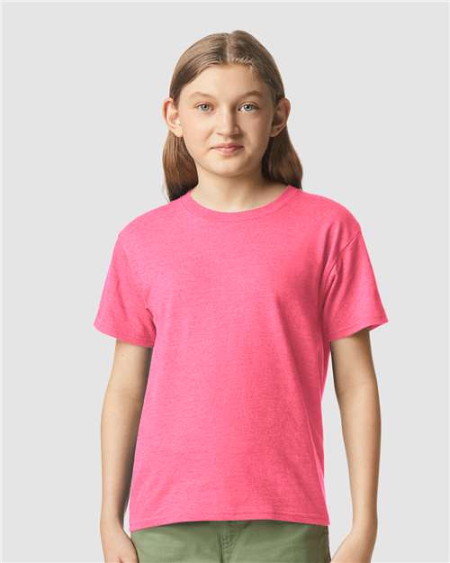 Gildan® Softstyle Youth CVC Crewneck Short Sleeve T-Shirt