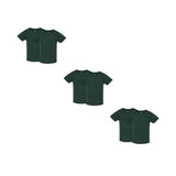 RADYAN® Toddler Fine Jersey Crew Neck Short Sleeve Tee - 3321