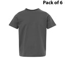 RADYAN® Toddler Fine Jersey Crewneck Short Sleeve Tee