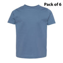 RADYAN® Toddler Fine Jersey Crewneck Short Sleeve Tee
