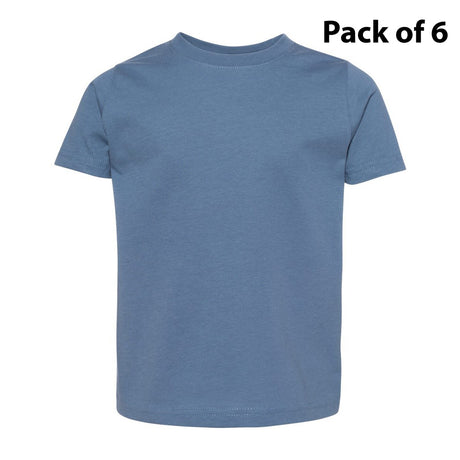 RADYAN® Toddler Fine Jersey Crewneck Short Sleeve Tee - 3321