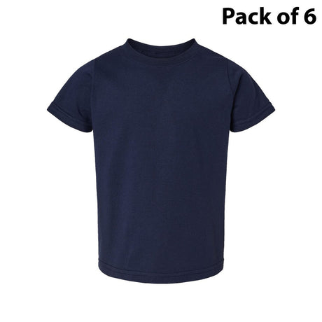 RADYAN® Toddler Fine Jersey Crewneck Short Sleeve Tee - 3321