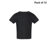 RADYAN® Infant Short Sleeve Crew Neck Fine Jersey Tee